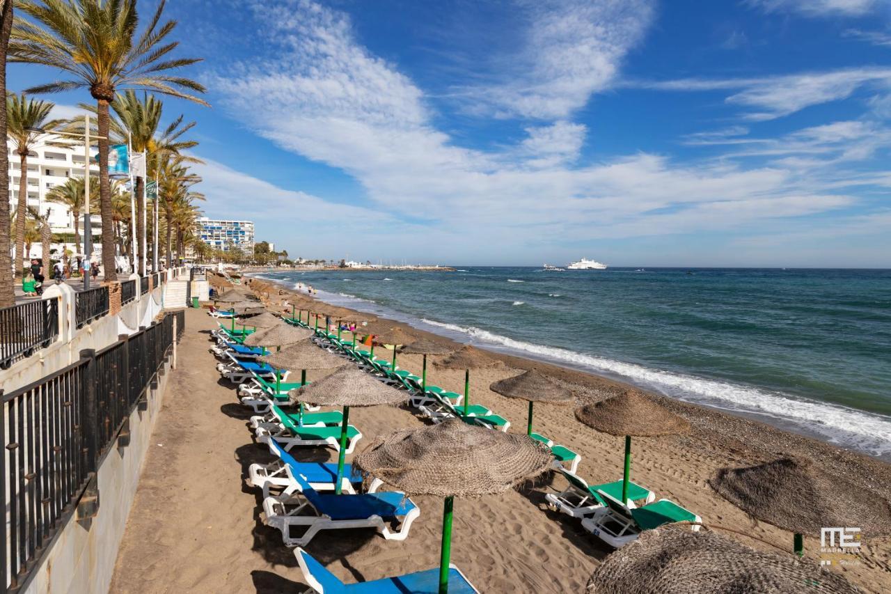 Nuevo Y Lujoso Apartamento En Marbella Centro A Pie De Playa 625 Экстерьер фото