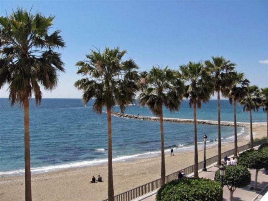 Nuevo Y Lujoso Apartamento En Marbella Centro A Pie De Playa 625 Экстерьер фото